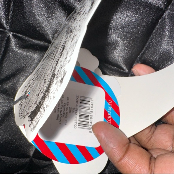 Ice Cream College Varsity Jacket - Red - Picture 5 of 5